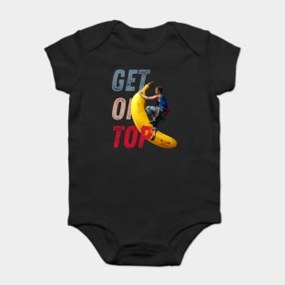 Rock Climbing - Absurd Montage - Inspiration & Motivation Baby Bodysuit
